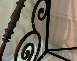 Detail: Baker's rack