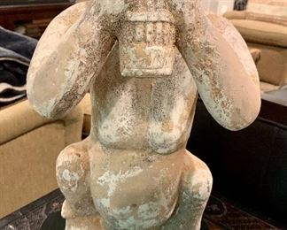 Detail; Terra Cotta figural; 20"H