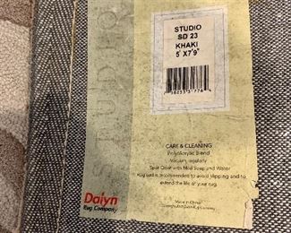 Detail; Dalyn area rug