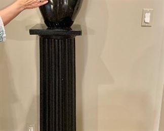 Detail; "Torso" Shona sculpture