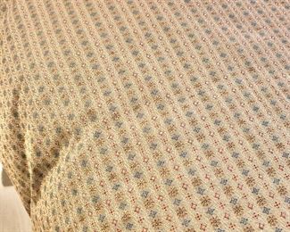 Detail; King size custom comforter