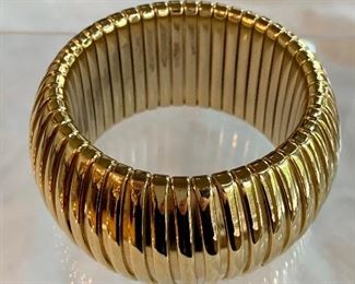 $30 Gold tone stretch bracelet