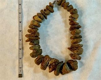 $150 Single Amber necklace