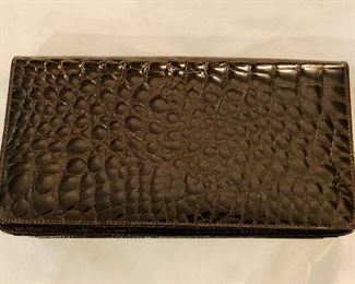 $30 Hispania clutch. 10.5"W x 6"H