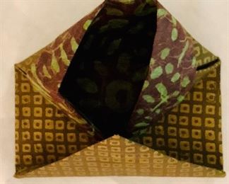 $20 Fabric origami billfold 6"W x 3.25"H