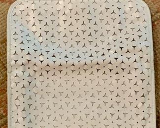 Detail: Carlos Falchi clutch back