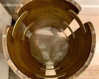 Detail: Round mid century occasional table