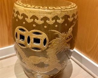 $325 Single Garden Seat ; Approx 18" tall by 12" diameter