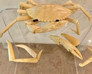 $195 AS IS Crab sculpture