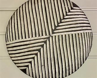 Detail of wood shield