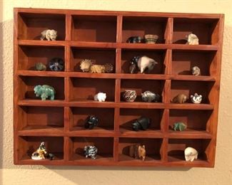 Buffalo figurines