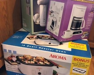 Coffee Maker,  Airpot, Electric Roaster Oven