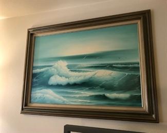 Framed wall art