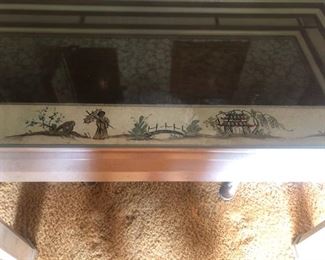 Oriental Table with 6 chairs