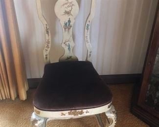 Oriental Table with 6 chairs