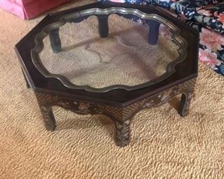 glass table