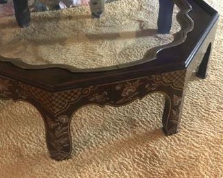 glass table