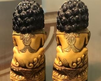 Chinese Resin Foo Dogs