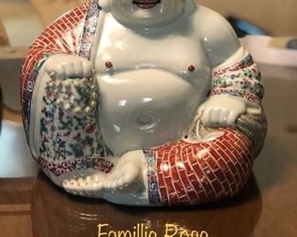 Famillie Rose Laughing Buddha
