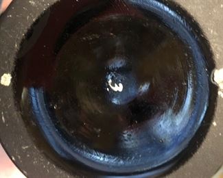 Black Floral Vase