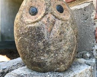 Make an offer: was $25. Stone owl. 7.5H  Base: 4.5W .3.5D