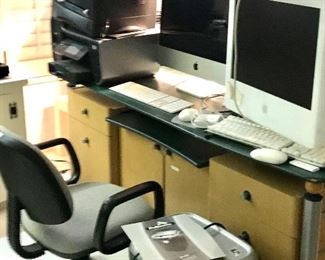 Office Furnishings, Printers & IMac Apple Computers