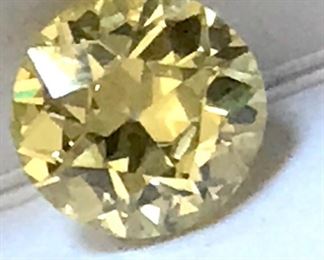 GIA Certified Natural Fancy Yellow Diamond 2.01ct VS1 Clarity