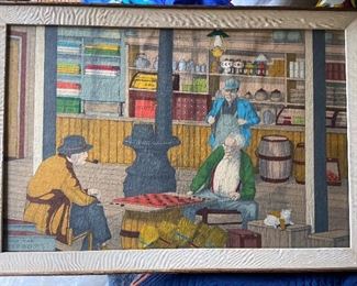 Arts and crafts art work. 36” x 24”. $300.