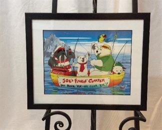 Coke Cola Serigraph Cel $100.