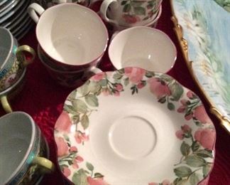 Franciscan China Cups & Saucers Set of 8 $100.
