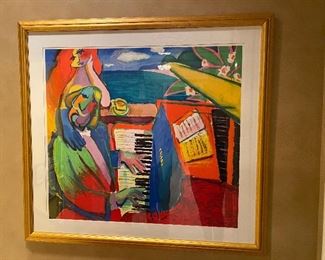 Michael Leu Serigraph Signed & Numbered