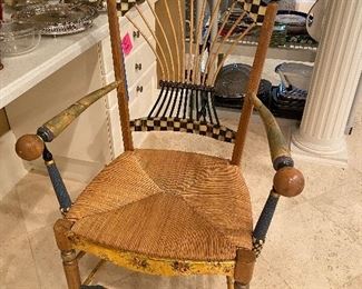 Mackenzie Childs chair