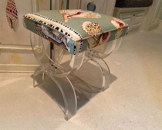 Lucite Bench