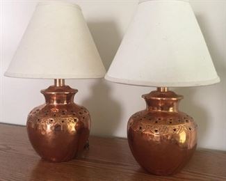 Copper Lamps