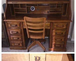 Riverside Roll Top Desk