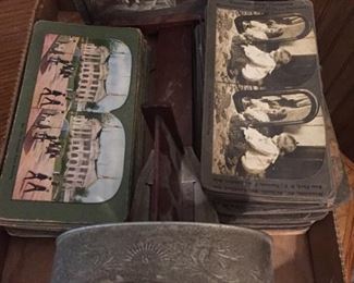 Stereoscope with Cards