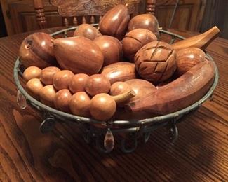 Wooden Fruit
