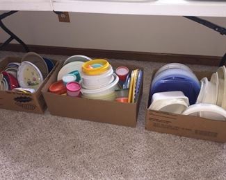 Tupperware and Microwave Cookware