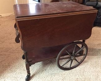 Second Tea Cart with Drawer Storage