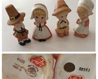 Lefton Thanksgiving Figures