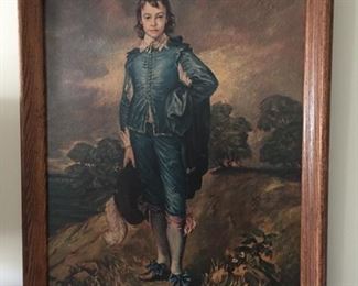 Blue Boy Print