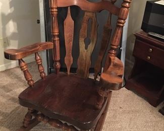Wooden Rocking Chair