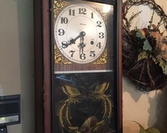 Key Wind Mantle Clock