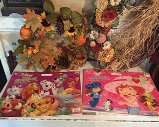 Giant Sticker Coloring Books