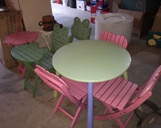 Child's Tables/Chairs