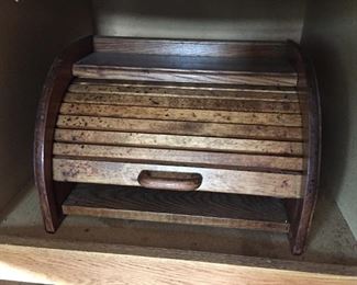 Wooden Bread Box