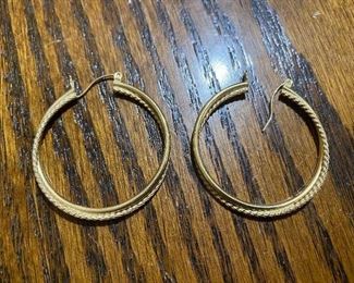 14K Gold Earrings