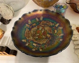 Carnival Glass Bowl