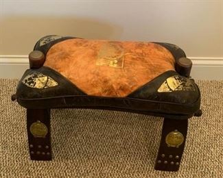001 Saddle Themed Foot Rest