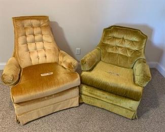 Chair and Tables